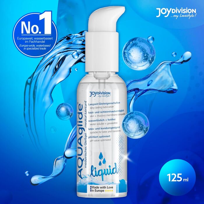 Lubrifiant JoyDivision "AQUAglide Liquid" 125 ml