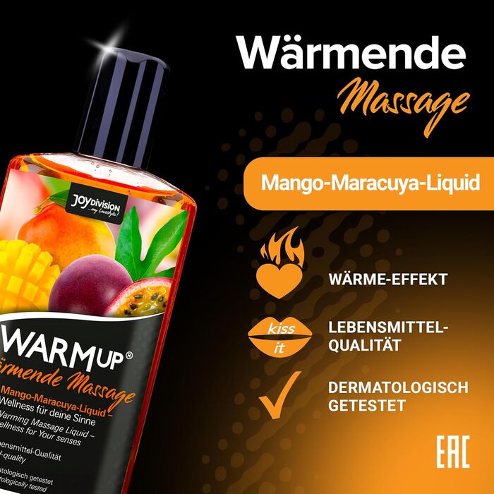 Ulei Masaj WarmUp "Mango" - 150 ml