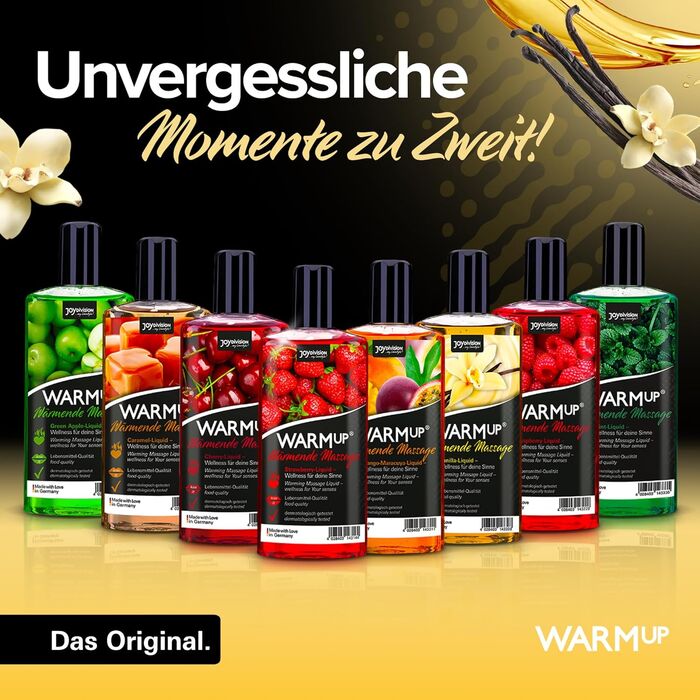 Ulei Masaj WarmUp "Vanilie" - 150 ml