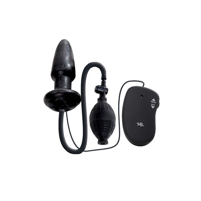 Dop anal gonflabil Bumping Balloon Toyz4Lovers - detaliu pompa si telecomanda