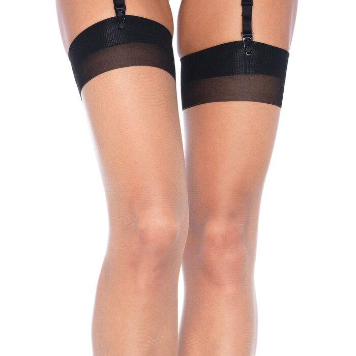 Dres Bej Thigh Highs Cuban Heel Leg Avenue