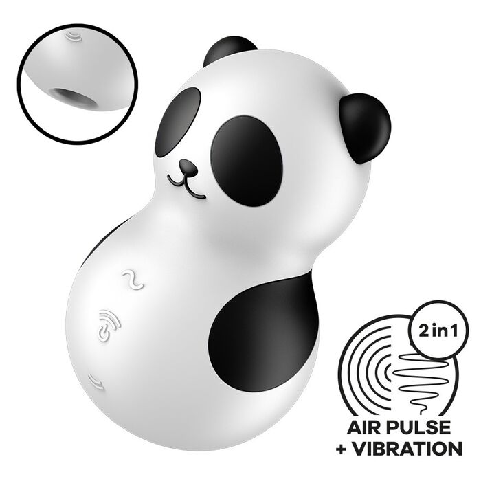 Vibrator Satisfyer Pocket Panda vedere frontala