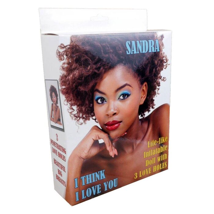 Cutie Papusa Gonflabila Sandra, par cret, 3 zone de patrundere