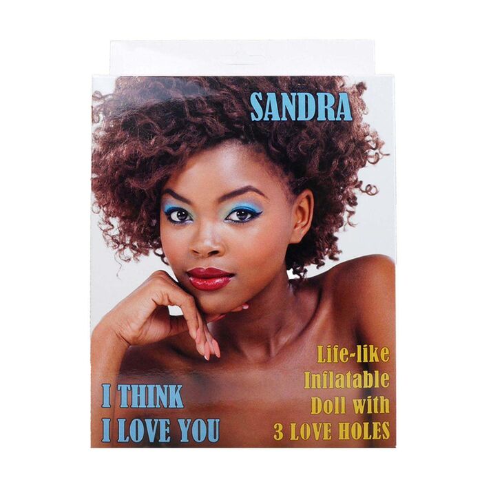 Cutia papusii Sandra, cu chipul imprimat si specificatia 3 penetrating love holes
