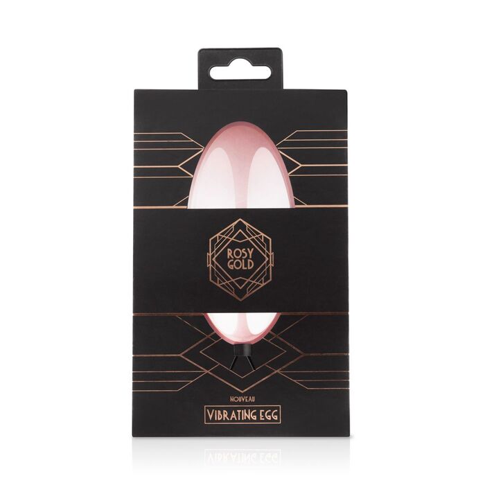 Rosy Gold New Vibrating Egg - cutie originala Nouveau Vibrating Egg