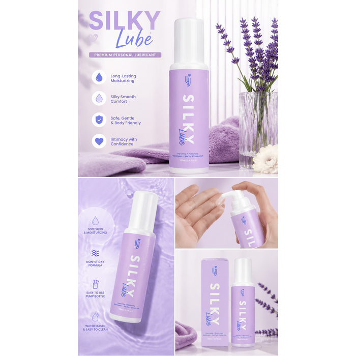 Lubrifiant Hipoalergenic, Vegan, Loving Joy Silky Lube, 100ml
