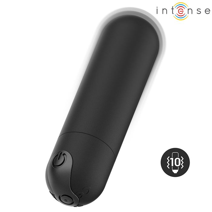 Vibrator Glont INTENSE Karen Mini Reincarcabil Negru - imagine 4