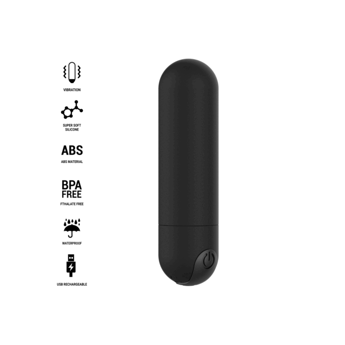 Vibrator Glont INTENSE Karen Mini Reincarcabil Negru - video