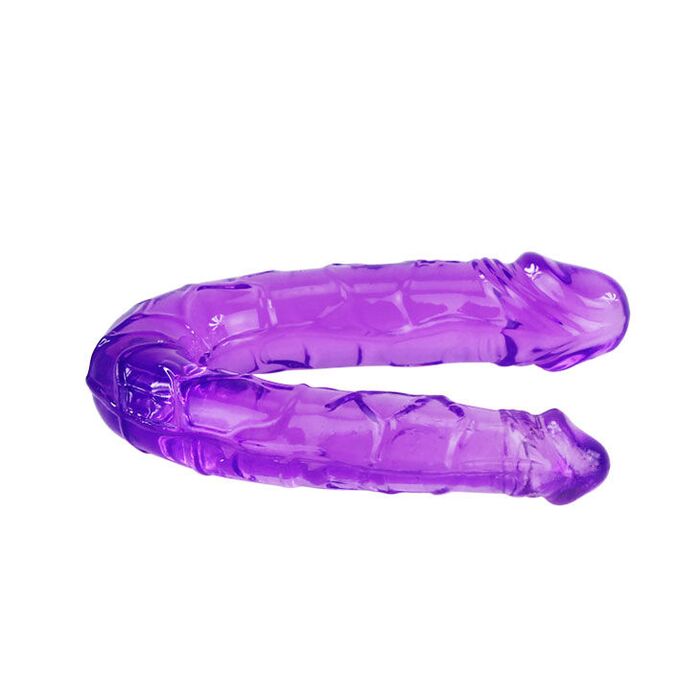 Dildo Dublu BAILE Double Dildo Jelly Lila - imagine 2