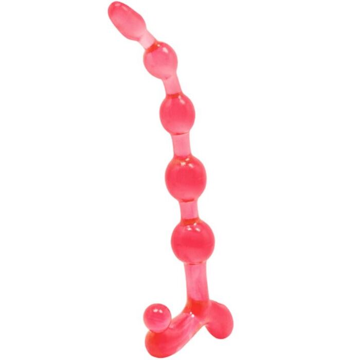 Bile Anale BAILE Bendy Twist Rosii - imagine 2