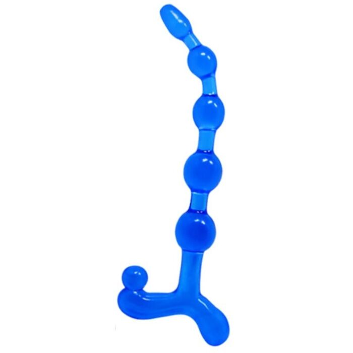 Bile Anale BAILE Bendy Twist Albastre - imagine 1