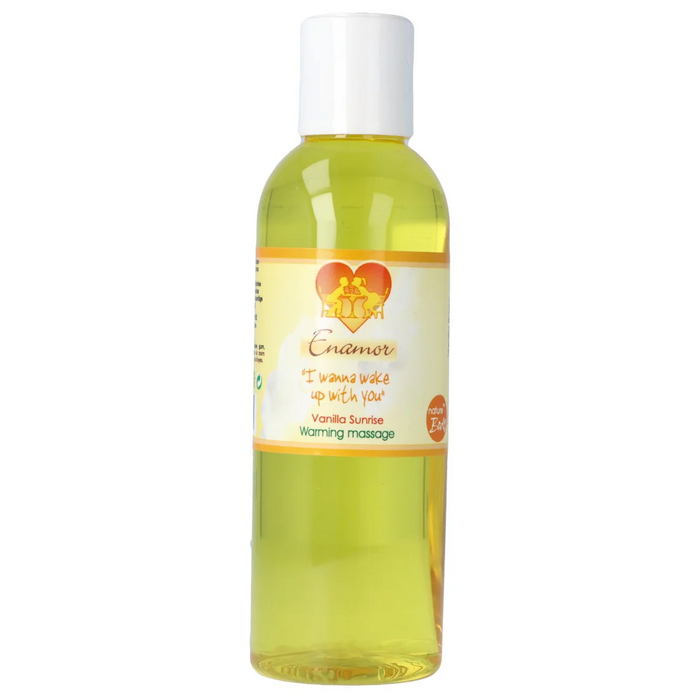 Ulei de masaj erotic Nature Body Enamore Vanilla Sunrise aroma vanilie 100ml