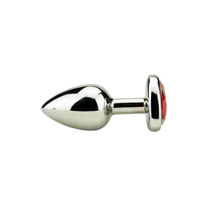 Precious Metals Heart Shaped Silver dop anal 7,5 cm diametru 2,8 cm