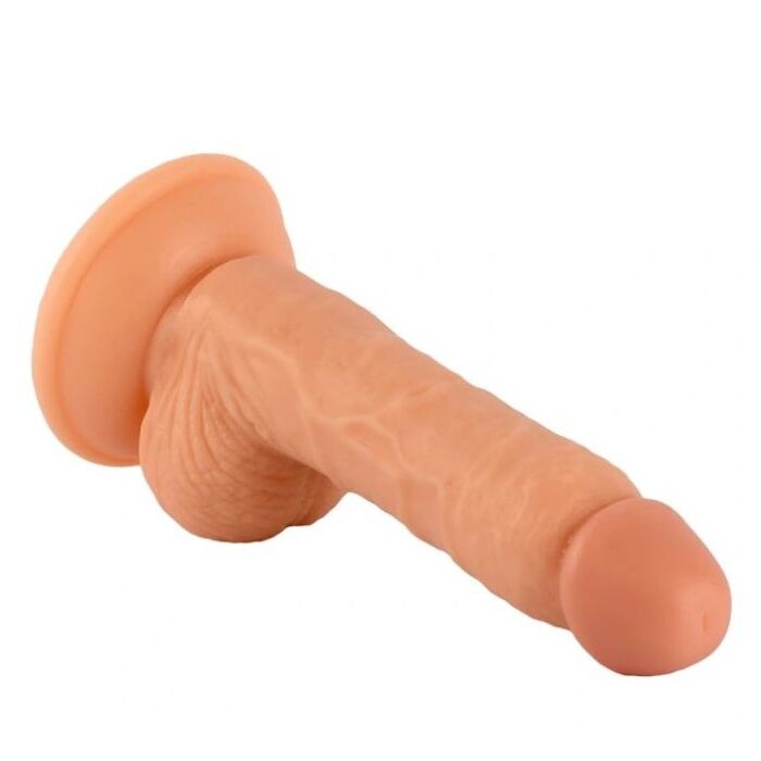Dildo VSCNOVELTY Mr. Rude Flesh detaliu cap pronuntat si shaft veinat