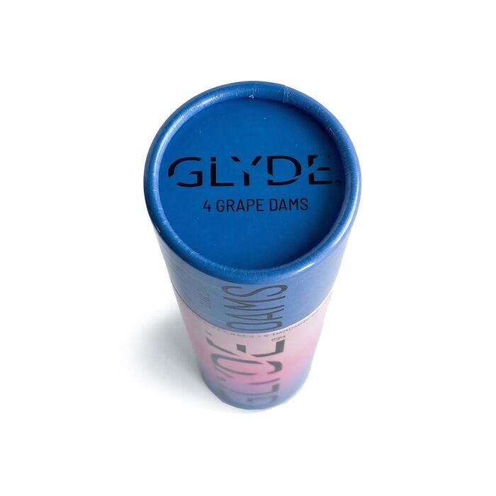 Prezervativ Latex Oral SHEER GLYDE Dams Aroma Struguri