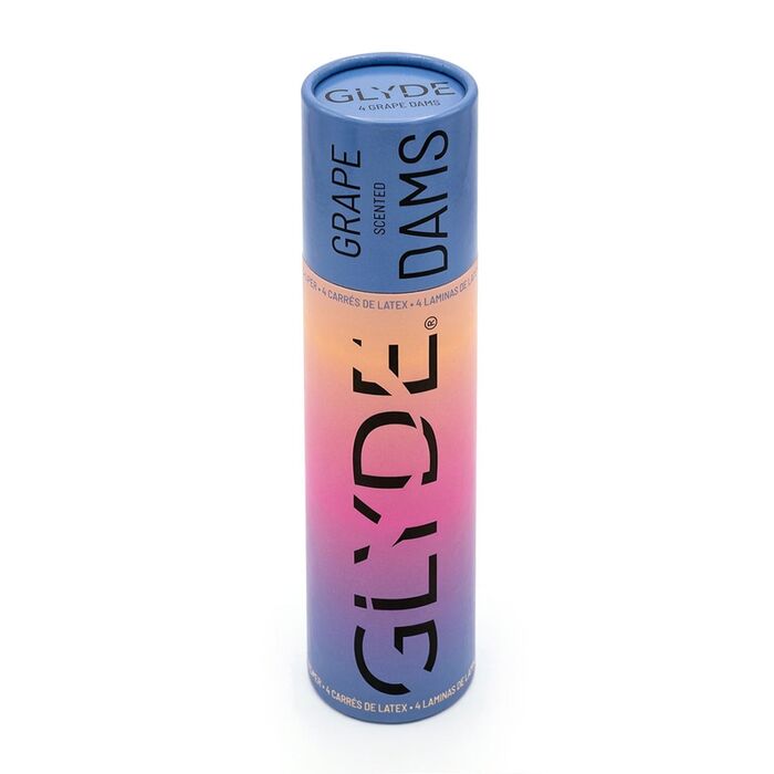 Prezervativ Latex Oral SHEER GLYDE Dams Aroma Struguri
